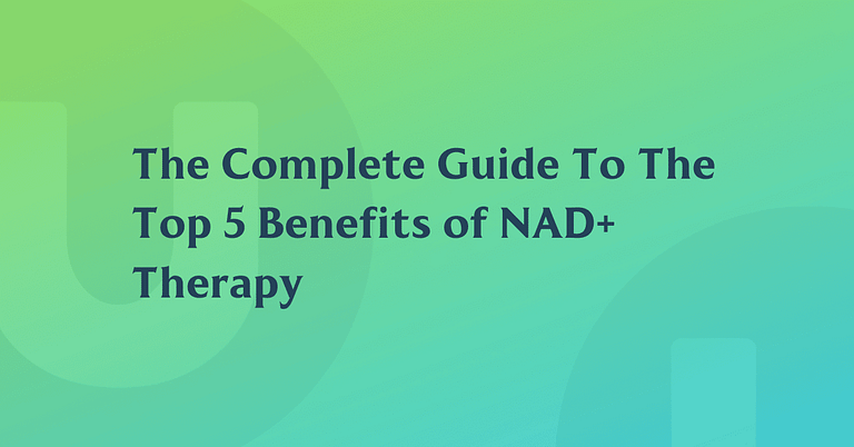 NAD Benefits